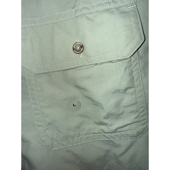 Eddie Bauer Travex moisture wicking performance shirt NWT Sage Green Size Large - Picture 3 of 11